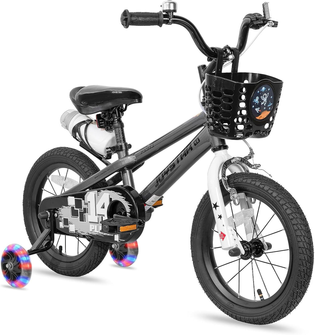 JOYSTAR Pluto Kids Bicycle with LED Training Wheels