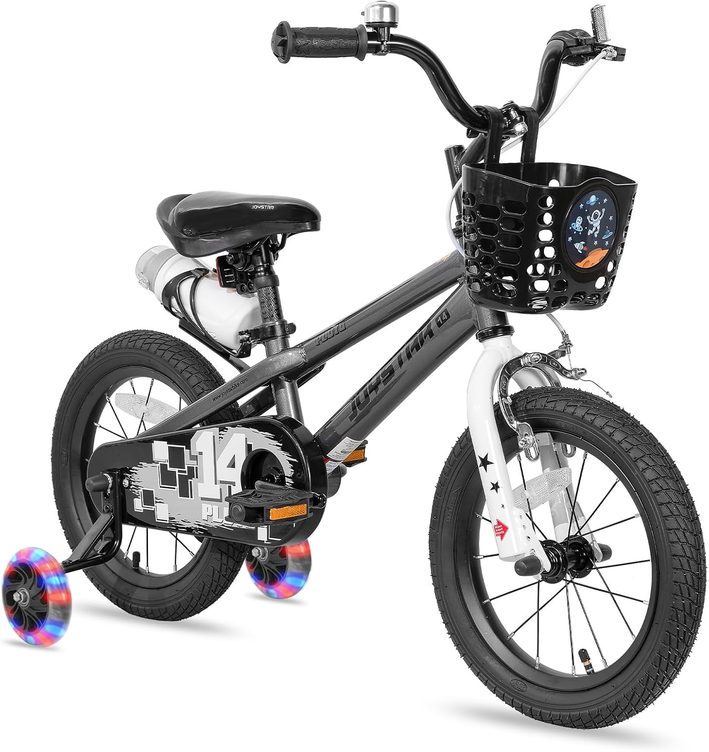 JOYSTAR Pluto Kids Bicycle with LED Training Wheels