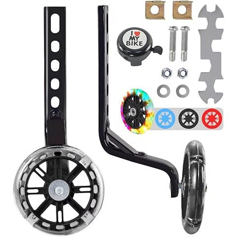 JOYSTAR Pluto Kids Bicycle with LED Training Wheels